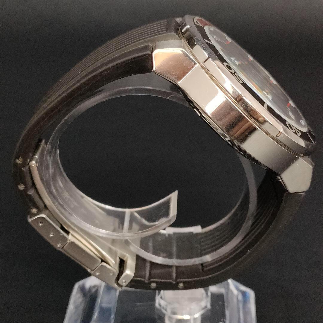 美品【稼働品】CITIZEN　シチズン　ブラック　レッド　シルバー　ソーラー