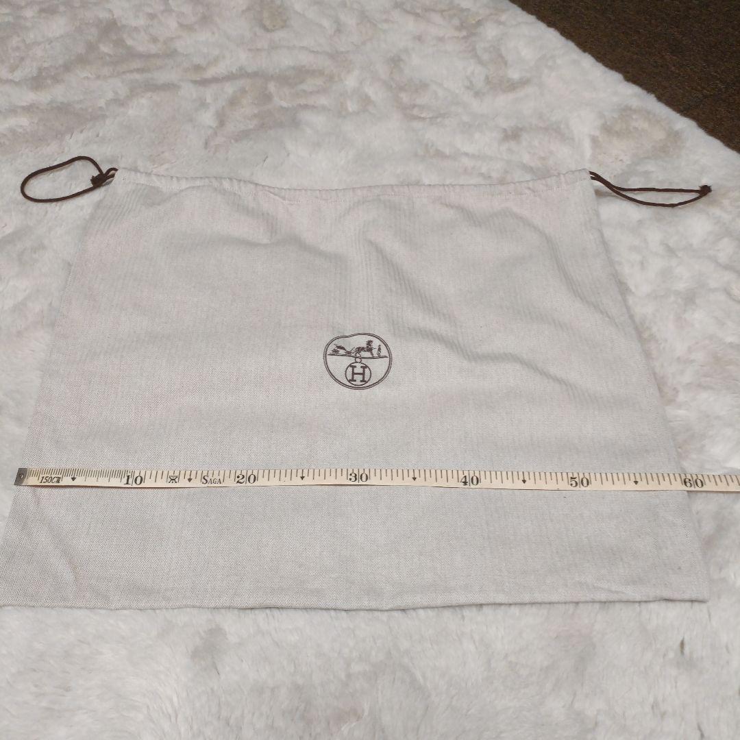 エルメス ヘリンボーン巾着袋 ベージュ - メルカリ