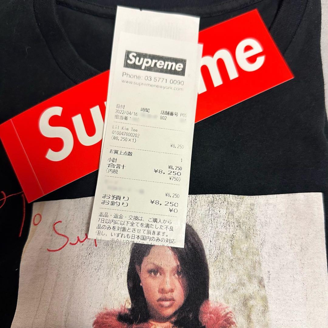 Supreme 】 Lil Kim Tee 〜 L BLACK
