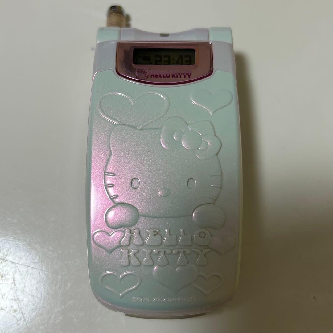 希少】au A3014S ハローキティコラボモデル ガラケー 平成レトロ