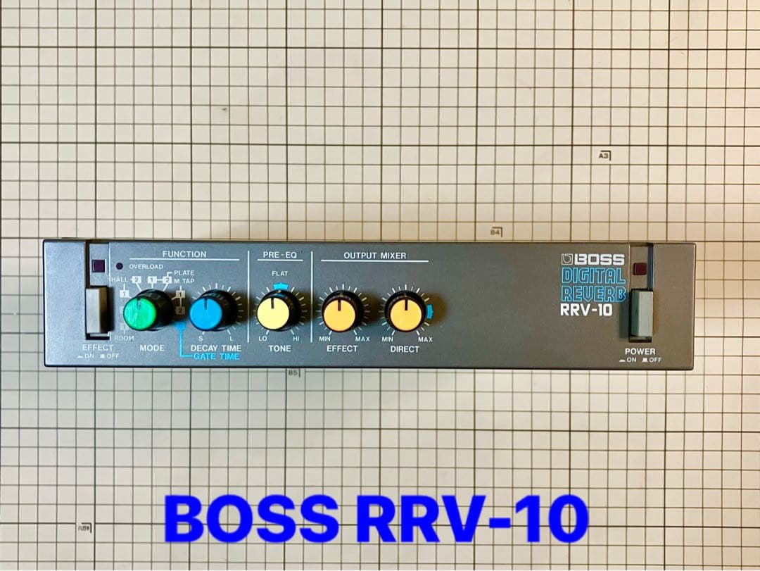 RRV-10 BOSS デジタル リバーブ ボス - メルカリ