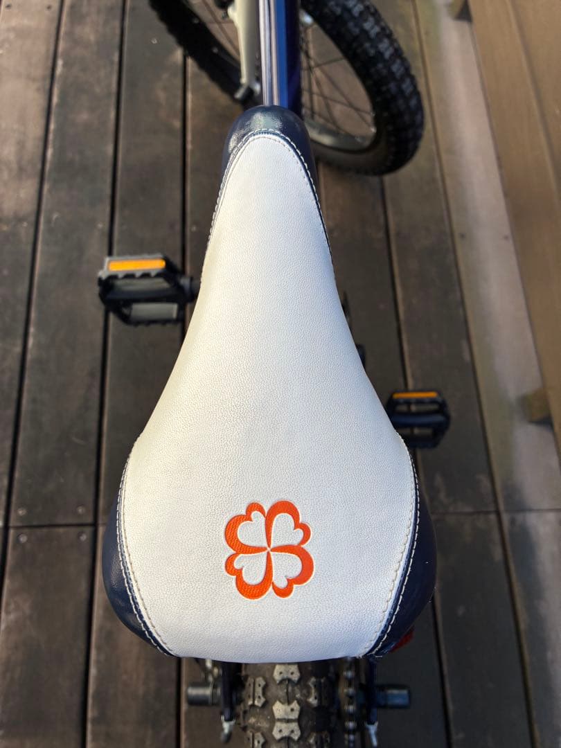 【値下げ！】ヨツバサイクル※直接渡し優先※18インチ ネイビー