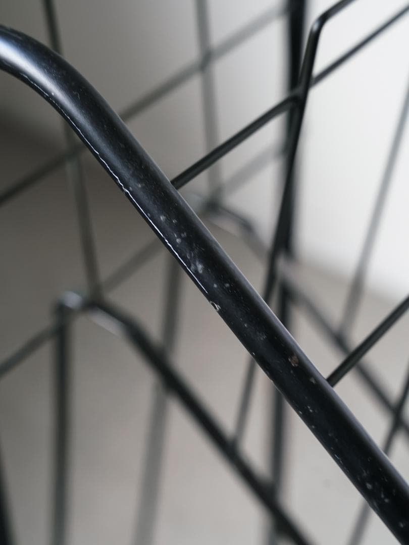 80-90's マガジンラック/収納スタンド キャスター ポストモダン