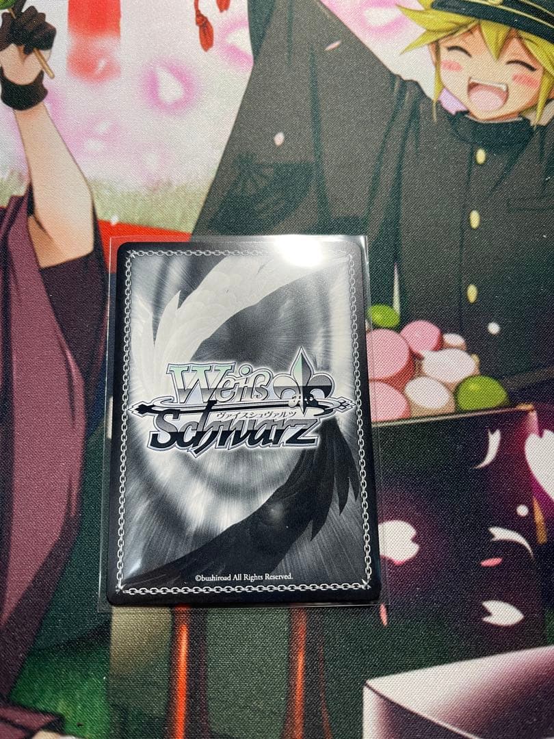 WS きんいろモザイク プロモ 箔押し イギリス人留学生 アリス PR+