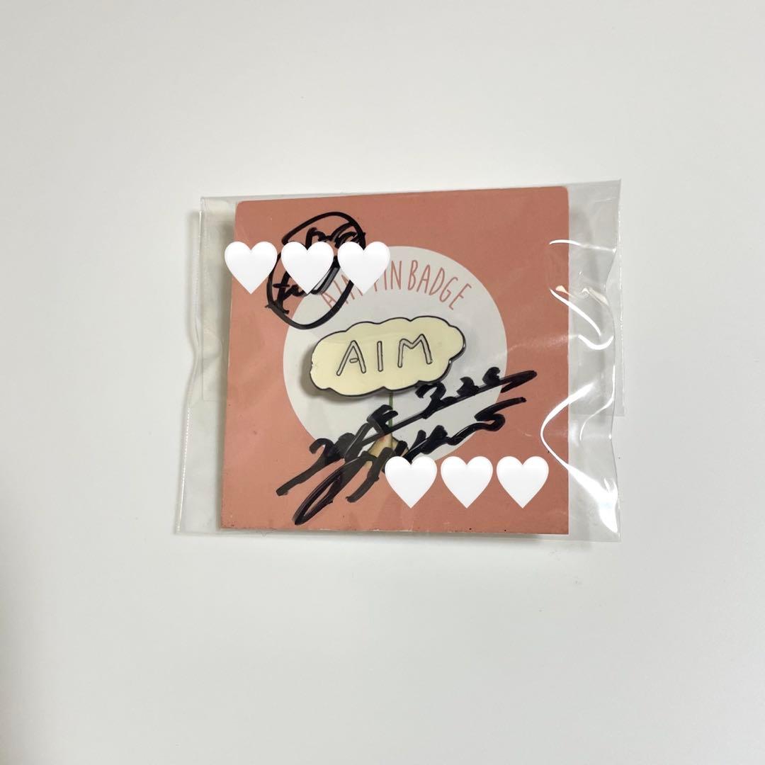 あいみょん AIM サイン入りピンバッジ 工場 直営 店