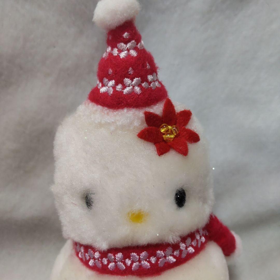 激レア雪国限定ハローキティ雪だるまキティちゃん2000年代ぬいぐるみ