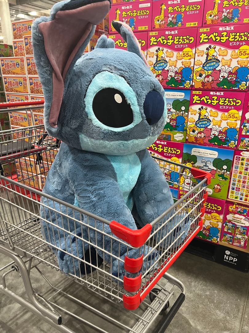 コストコ スティッチ ぬいぐるみ 特大