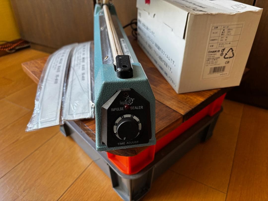 中古】卓上シーラーFR-400LY プラスチックフィルムシーラー 40cm幅