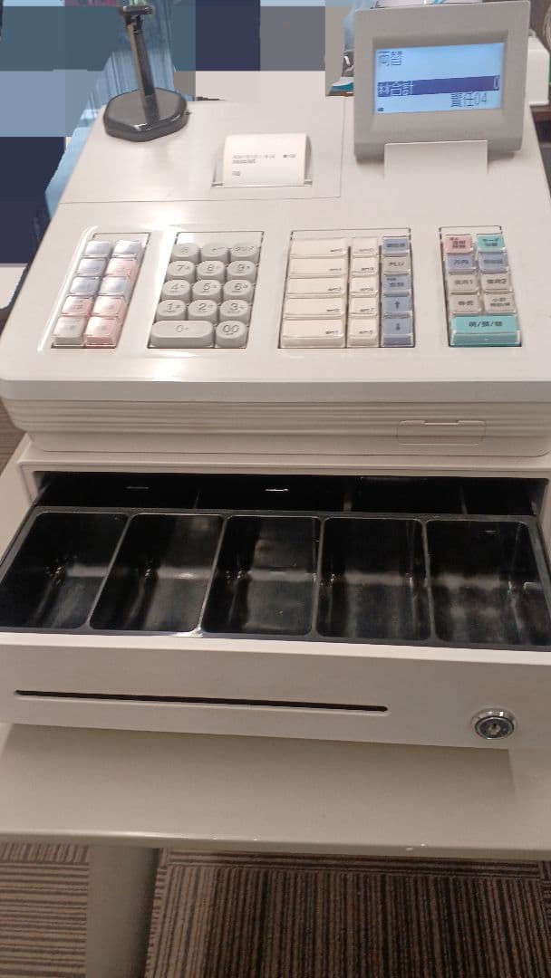 SHARP XE-A207 レジスター 取扱説明書付き