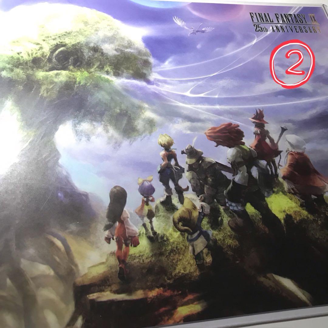 7点　FF9　ファイナルファンタジー　コラボ　カフェ　ランチョン　コースター