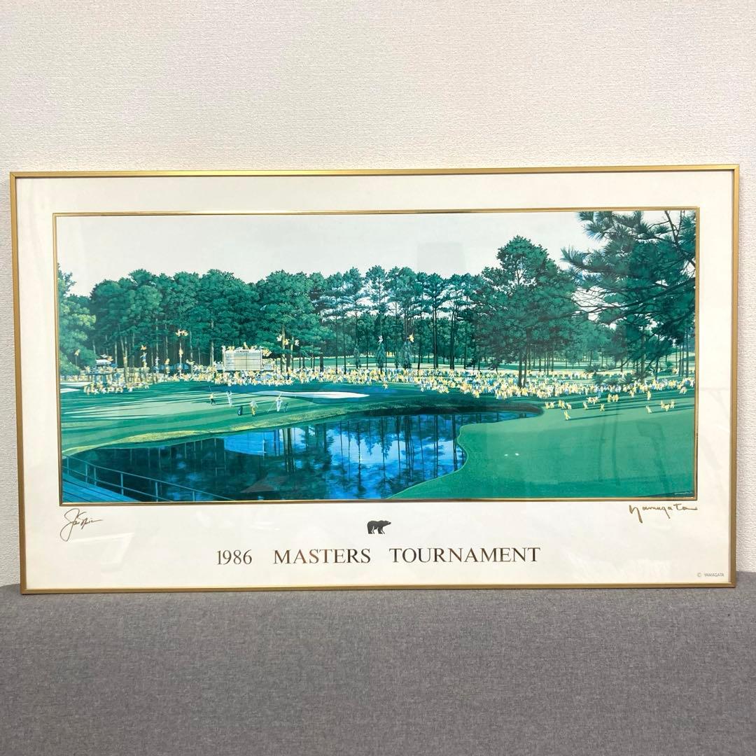 ヒロ・ヤマガタ ジャックニクラウス 1986マスターズトーナメントアート