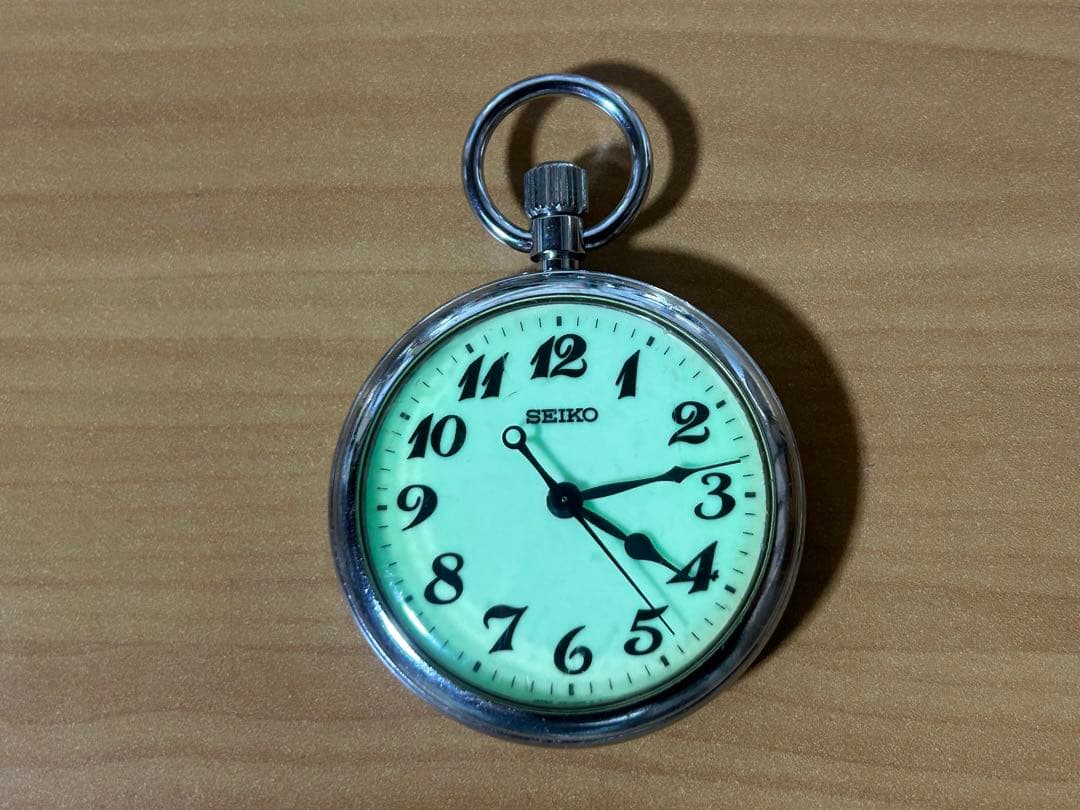 木*一様 JR西日本懐中時計 ルミブライト仕様 動作品