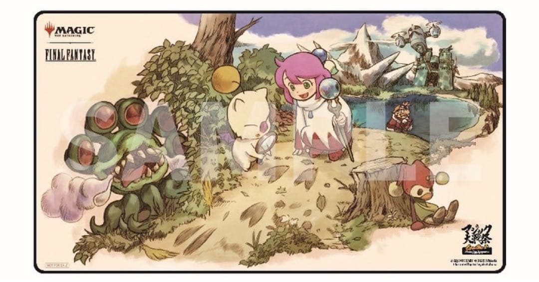 【マジック大戦祭限定プレイマット】モーグリ【ファイナルファンタジー】