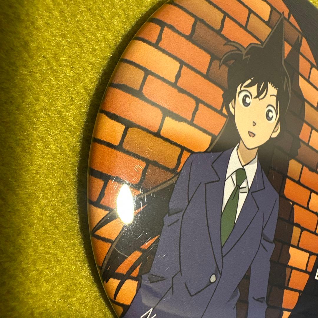 名探偵コナン 毛利蘭 缶バッジ イオンモールブラックフライデー 犯人の