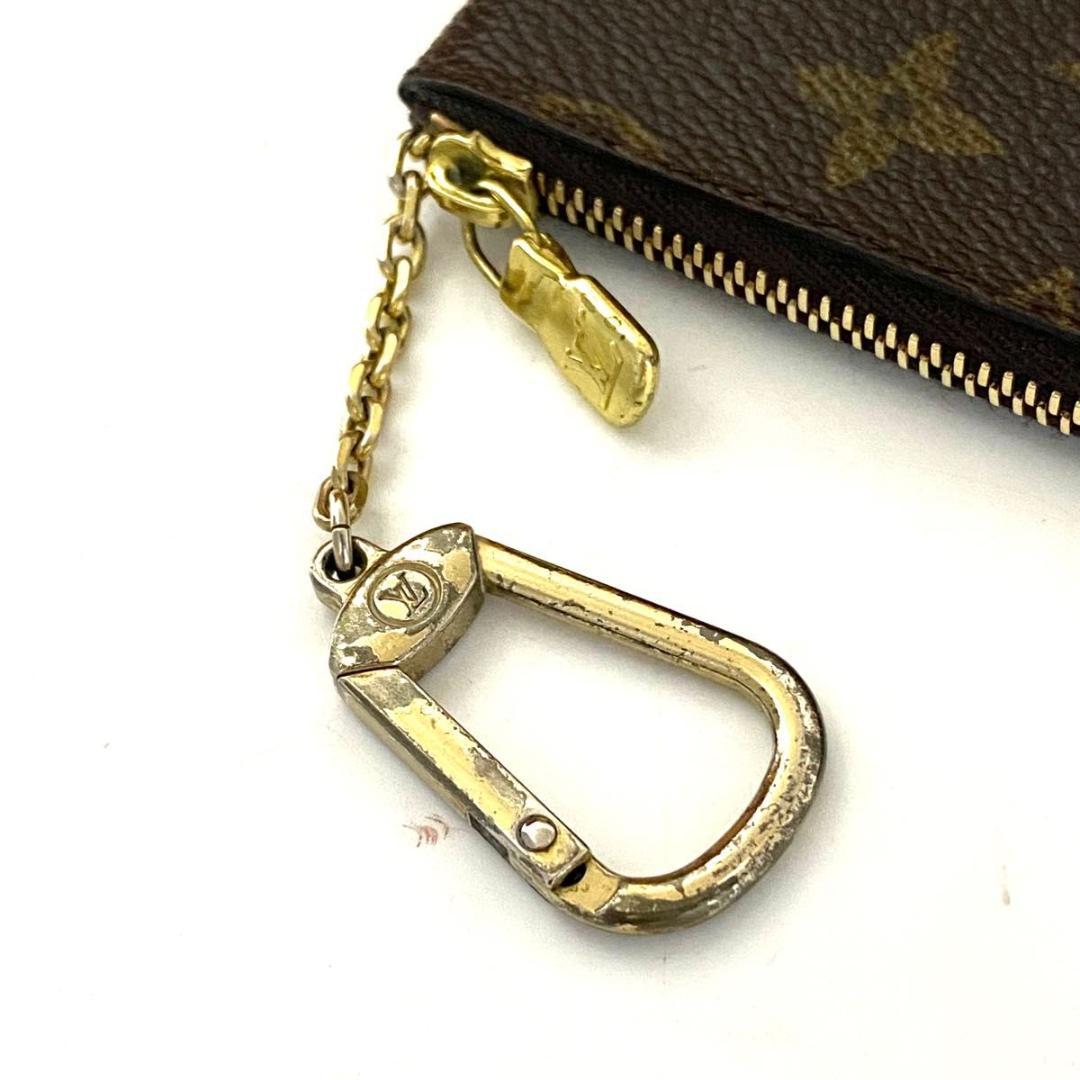 ルイ ヴィトン◎ポシェット クレ モノグラム ケース キーホルダー 小銭入