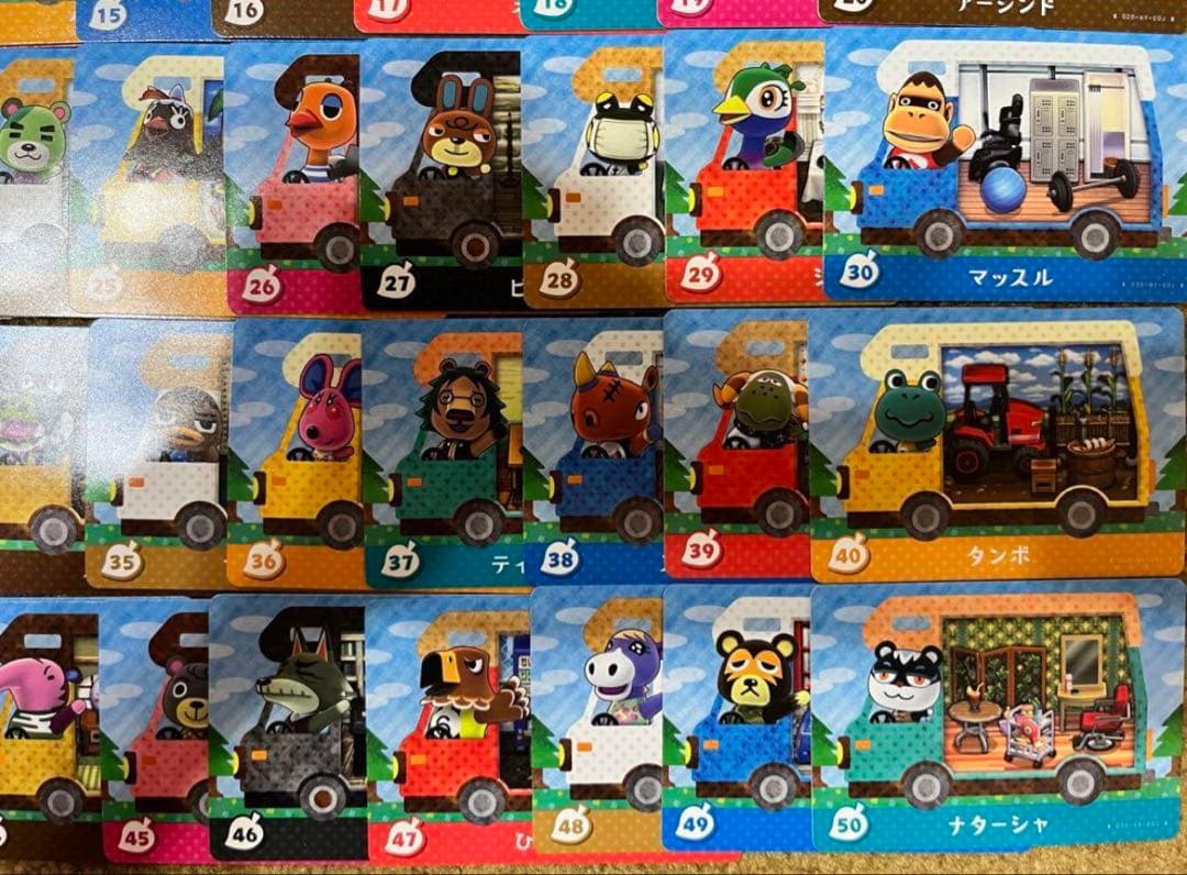 あつ森 アミーボ amiibo カード アミーボプラス 全50枚 セット コンプ