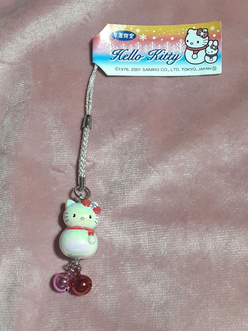 冬期限 キティちゃん 根付 4種セット