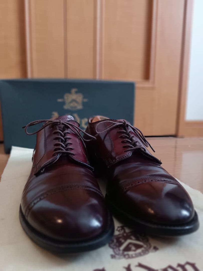 【極美品】Alden56201オールデンコードバンモディファイドラスト
