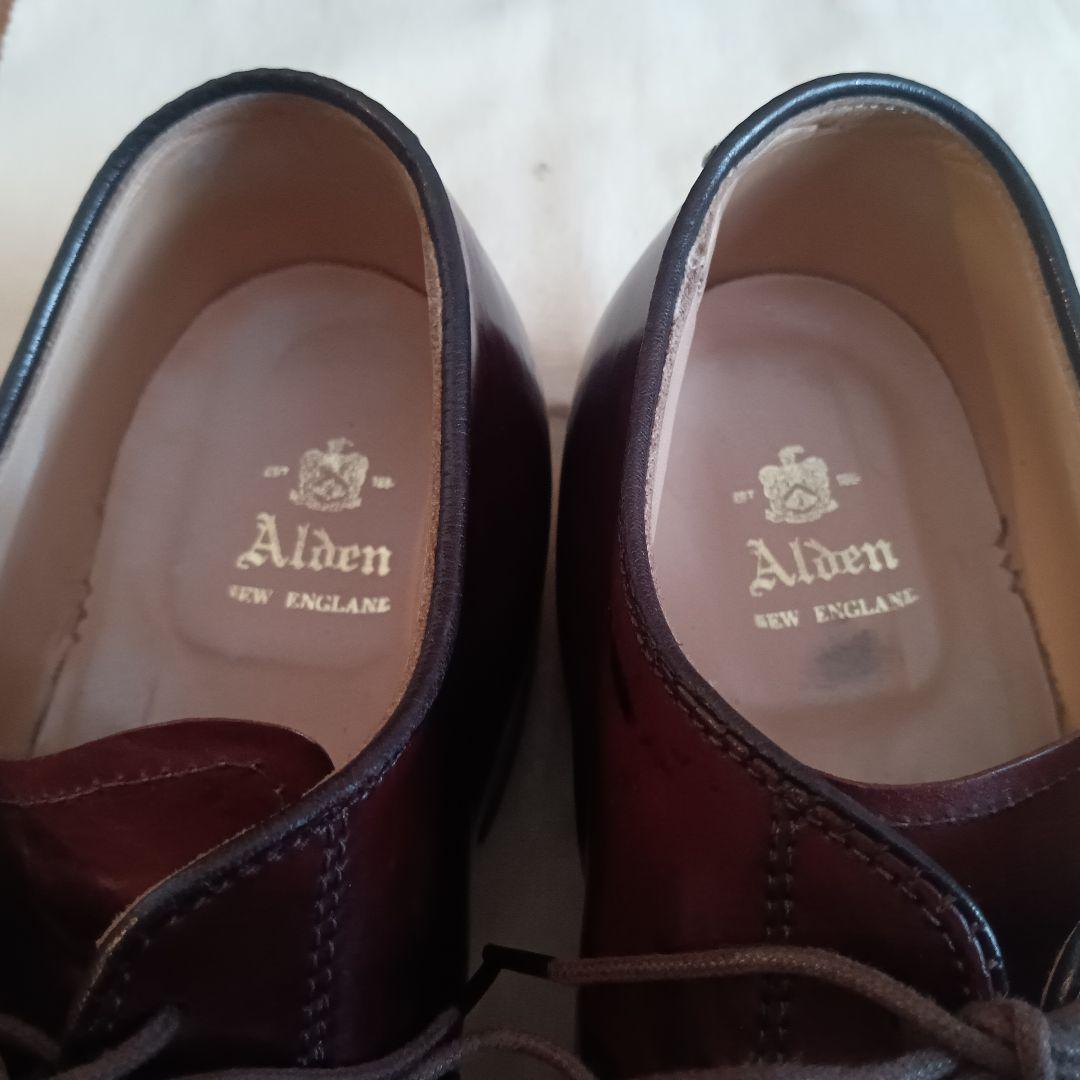 【極美品】Alden56201オールデンコードバンモディファイドラスト