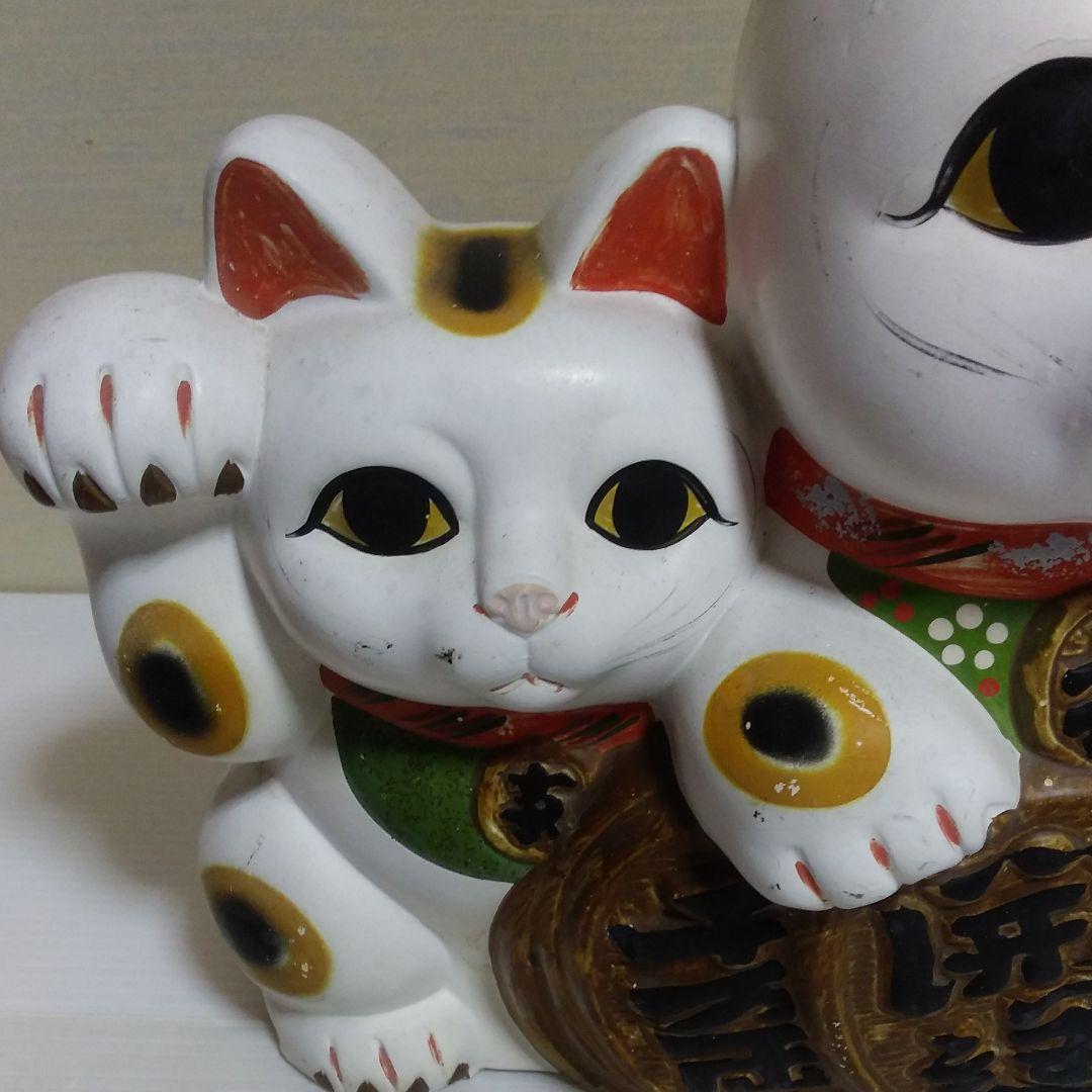 珍品親子招き猫