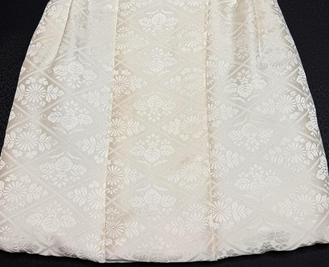 新品 七五三 男児 3歳 正絹 被布コート 正絹綸子