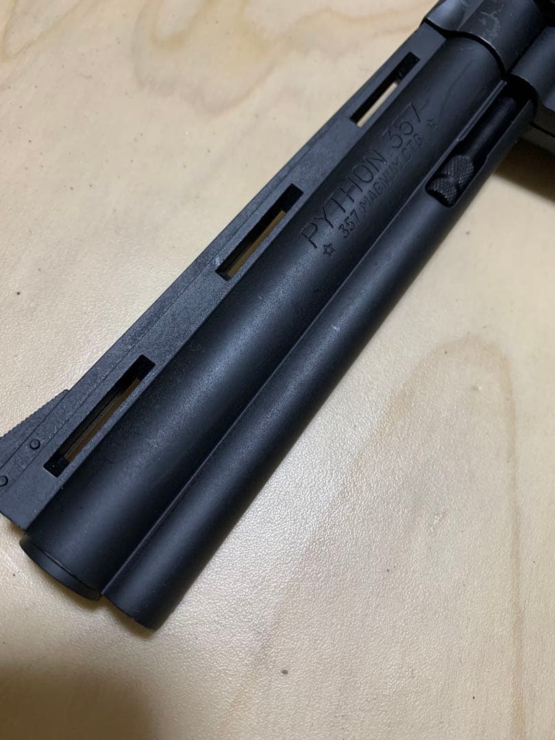 概ね美品　東京マルイパイソン6インチガスリボルバー 24連射　　前期HW製