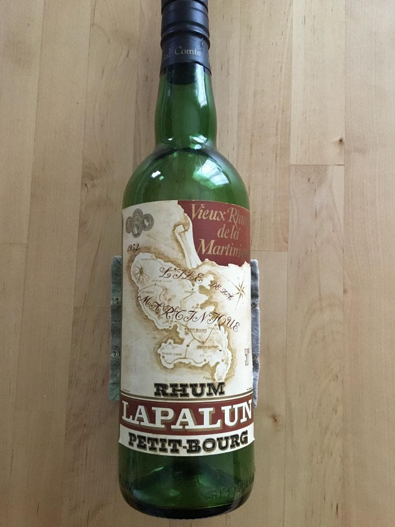 希少】LAPALUN ラパラン 1952 古酒 ラム酒 空瓶