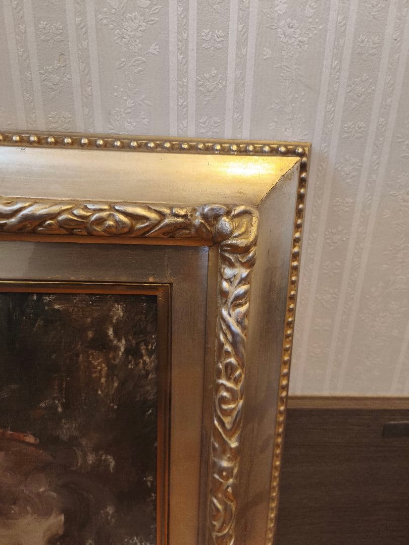 油彩】鶴岡義雄 少女 F6 - メルカリ