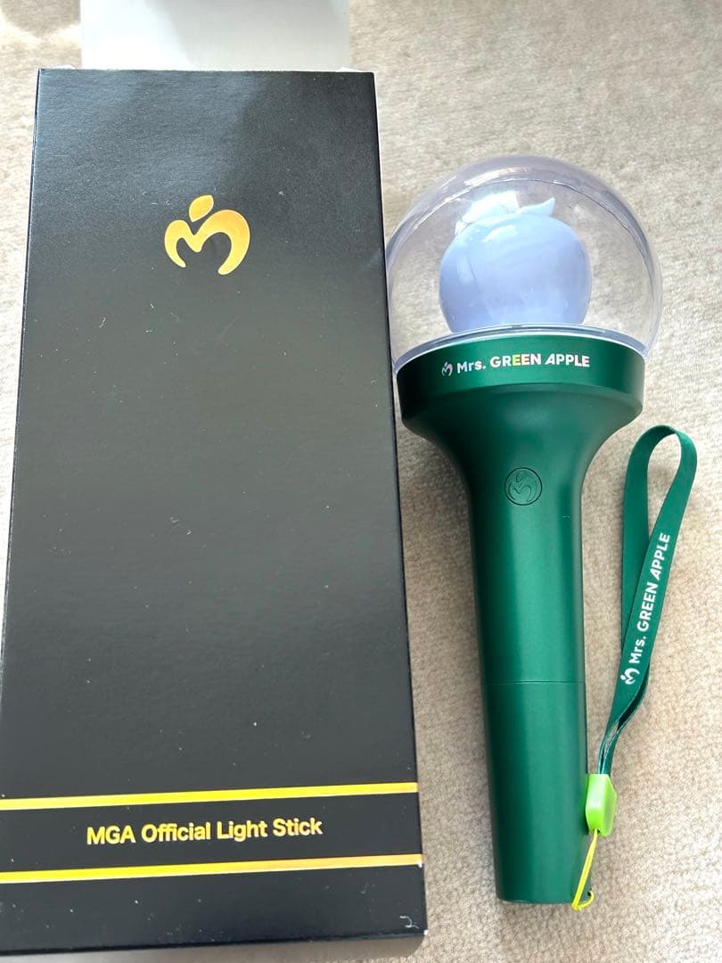 ミセスグリーンアップル オフィシャルライトスティック2本セット MGA