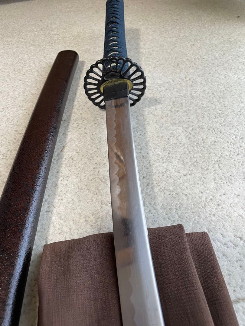 美術刀 茶色鞘 模造刀