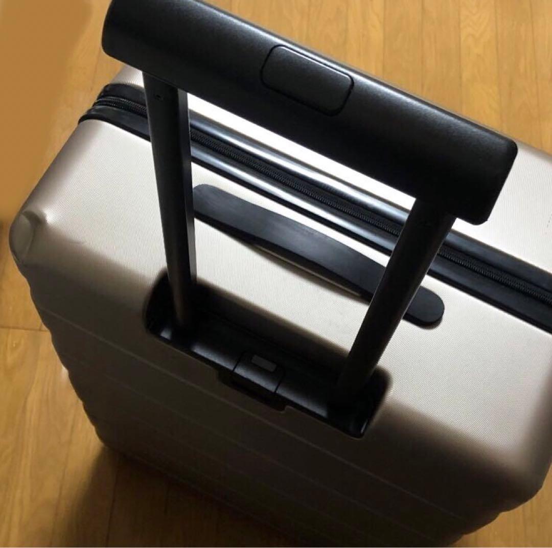 無印良品 キャリーケース 大型 88L ベージュ スーツケースカバー付き