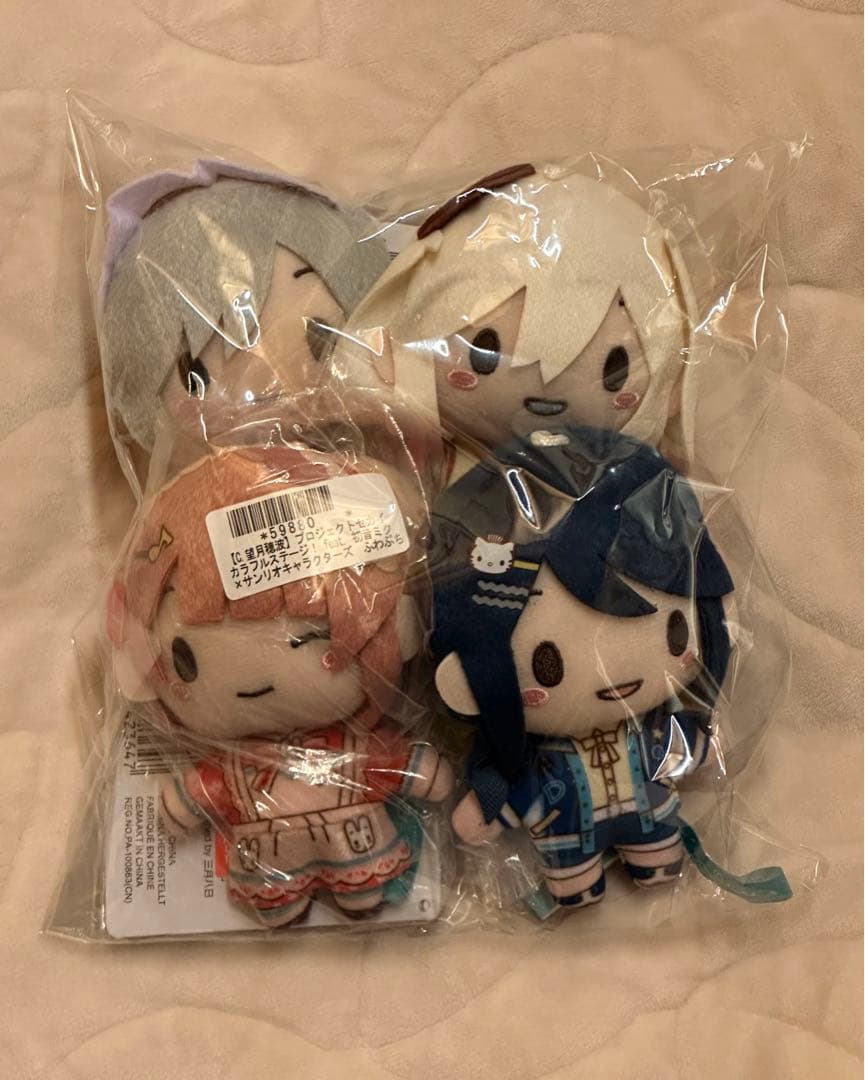 プロセカ　初音ミク×サンリオキャラクターズ　ふわぷちマスコット　レオニード　全種 プロジェクトセカイ カラフルステージ！ feat. 初音ミク×サンリオ