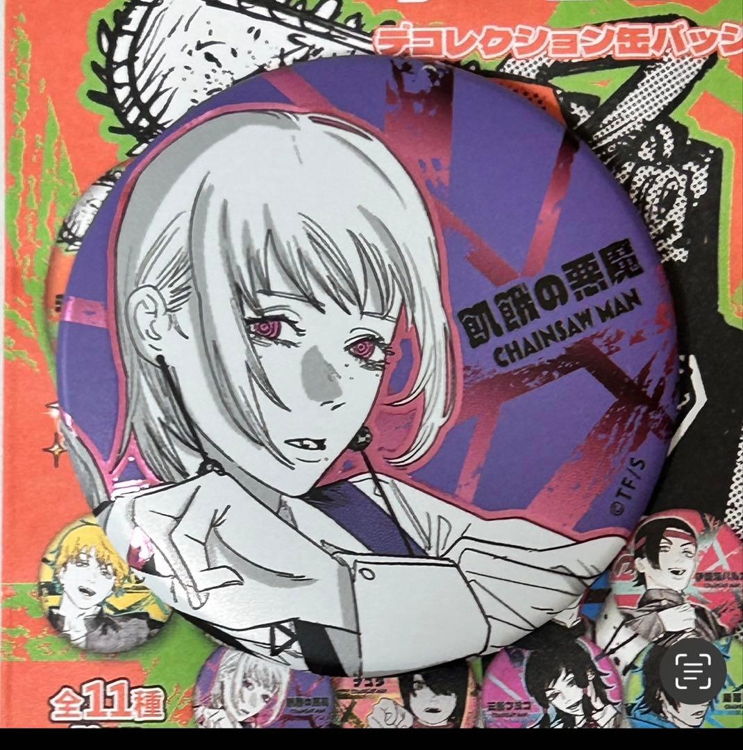 チェンソーマン デコレクション缶バッジ キガちゃん 飢餓の悪魔 死の