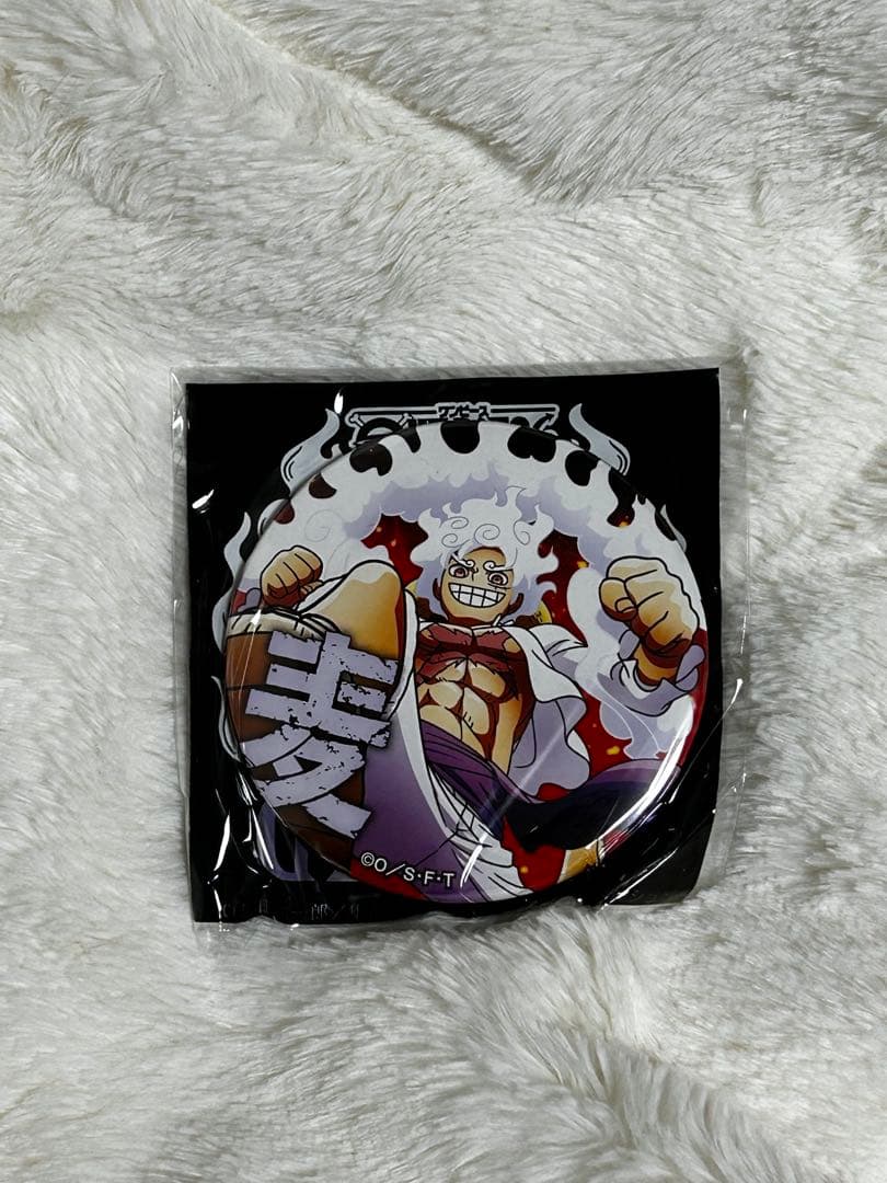 ONEPIECE ルフィ ニカ 缶バッジ - メルカリ