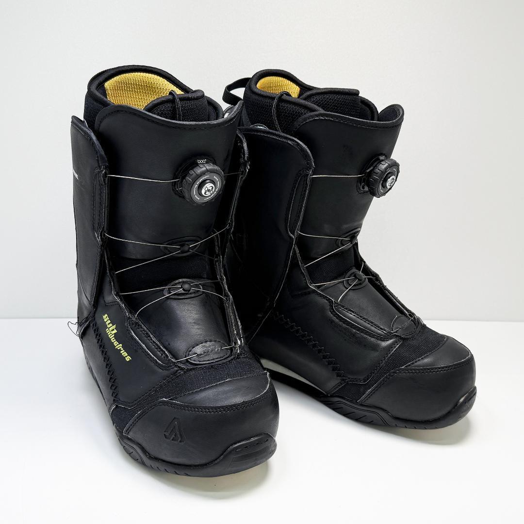 28cm サブインダストリーズ ブラック スノーボードブーツ
