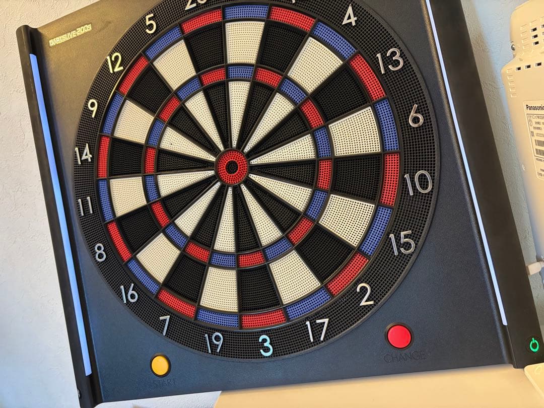 Blitzer 電子ダーツボード スタンド セット ブラック ラック