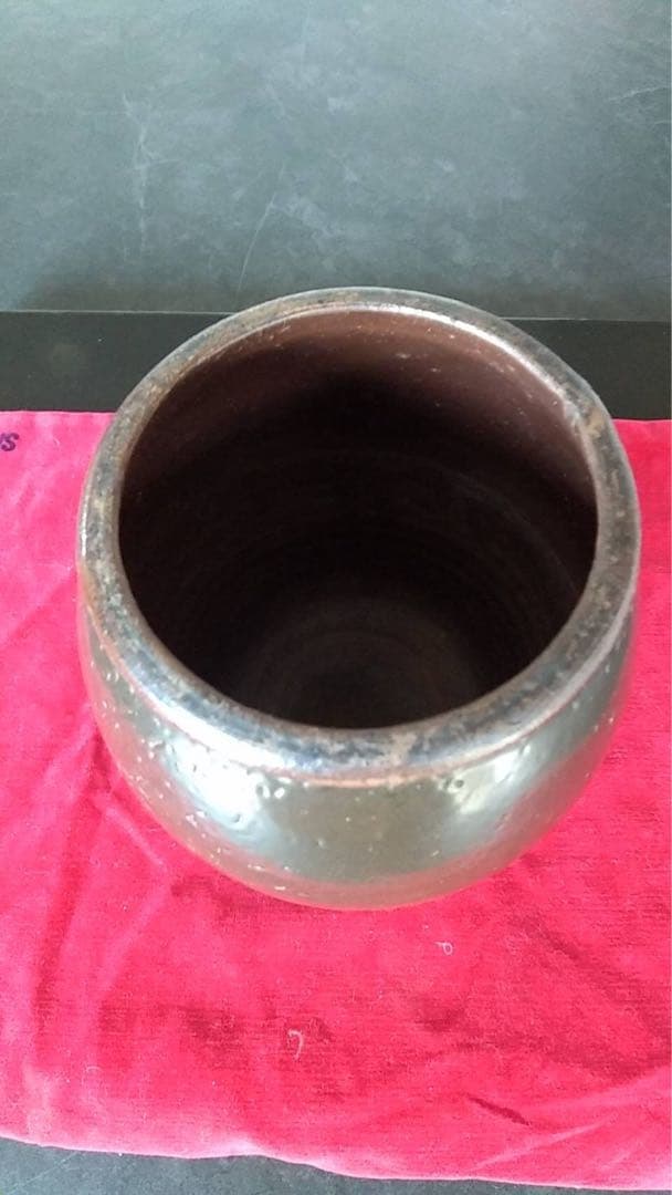 丹波焼　古美術、古丹波　黒丹波　水差し　茶道具　茶器　煎茶道具　古道具　雑器