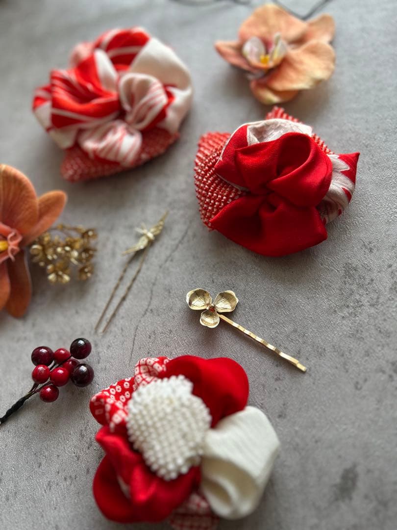 moe様order♡♡♡ 七五三髪飾り　ヘッドドレス