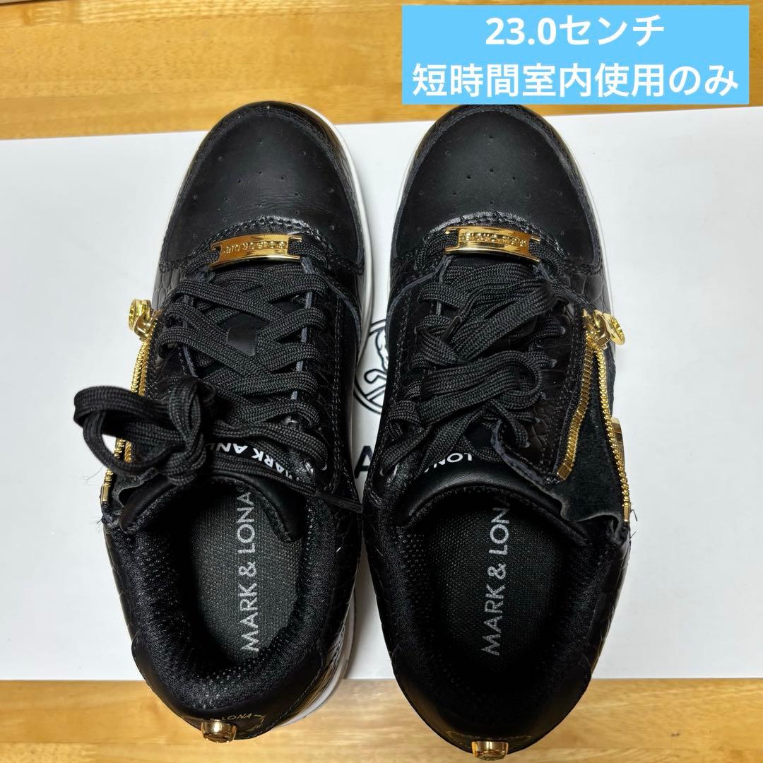 マークアンドロナ MARK & LONA ゴルフシューズ クロコダイル押し型 ゴルフ