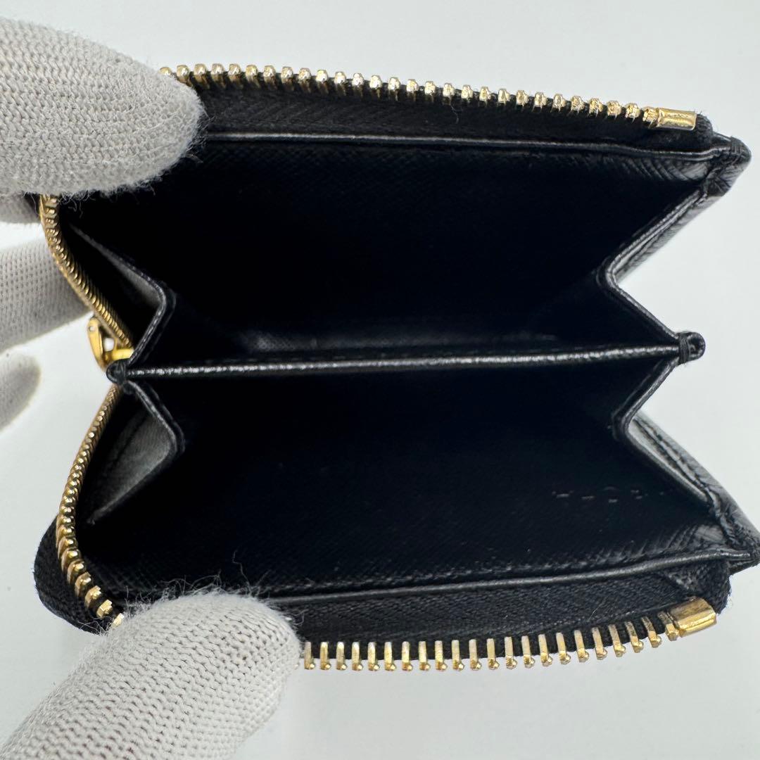 PRADA プラダ サフィアーノ レザー ケース ブラック シリアル 箱