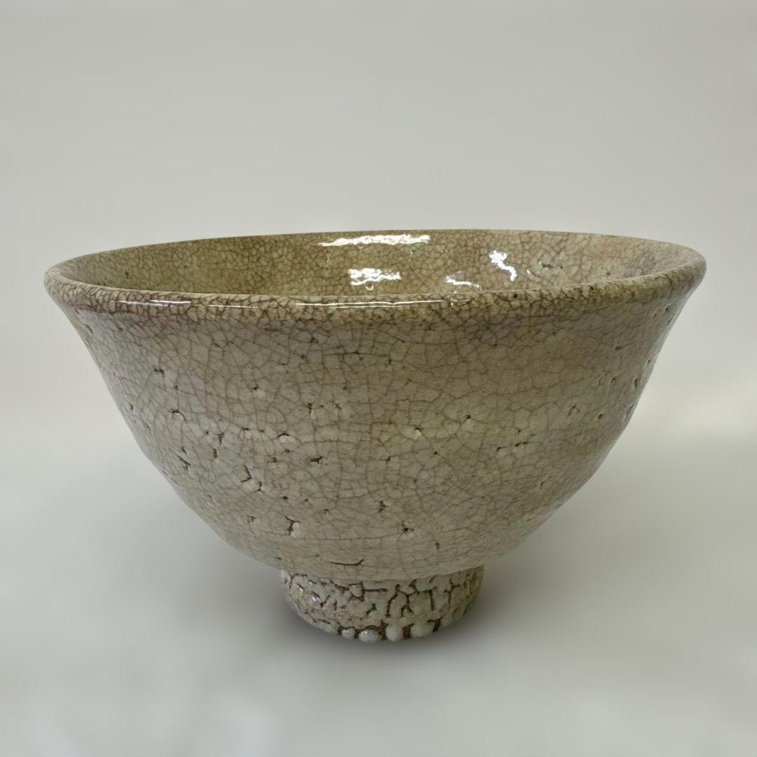 韓国人間国宝 李朝七代白山 金正玉作 嶺南窯 茶碗 共箱 - メルカリ