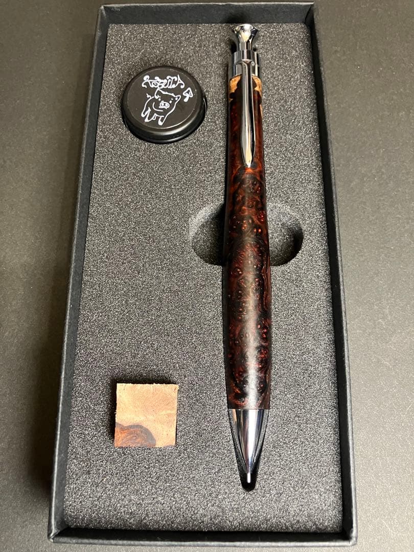 こぶた工房 ココボロ瘤 極上杢 シャープペンシル
