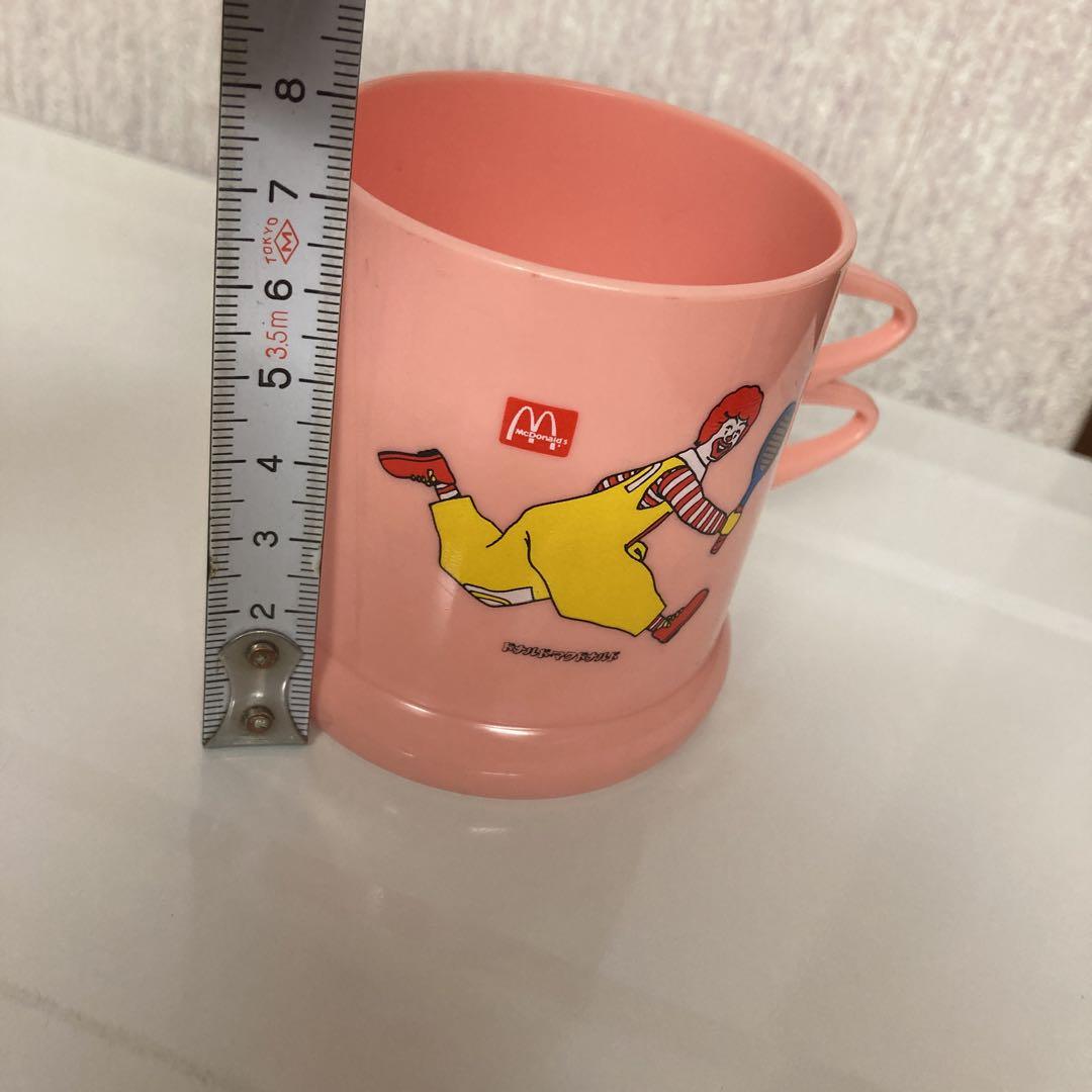 昭和レトロ　マクドナルド　プラスチックカップ