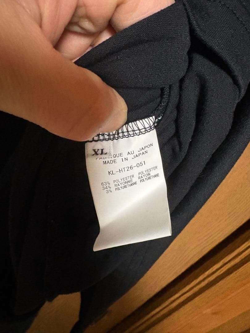 kiryuyrik ドルマンVネックTシャツ ブラック XL sugizo - メルカリ