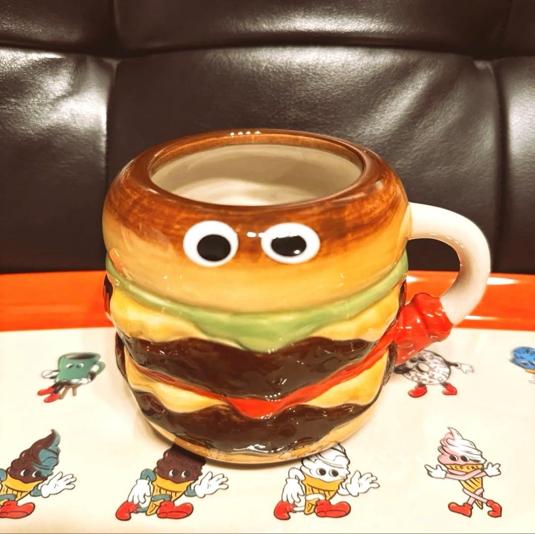 ニコアンド FLAVORS ハンバーガーマグ ドーナツマグ マグカップ2個セット