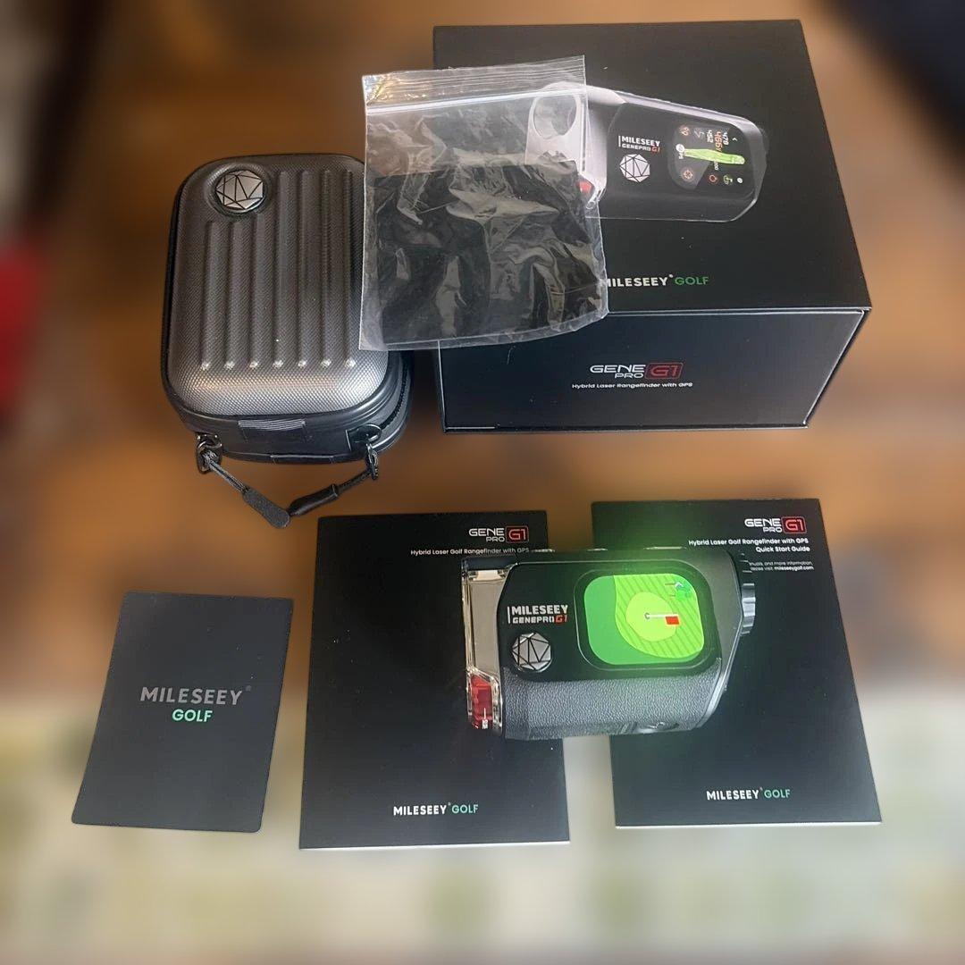 MILESEEY GENE PRO G1 ゴルフ用距離計 MILESEEY GenePro G1 タッチスクリーン＆GPS距離計 – MILESEEY Japan