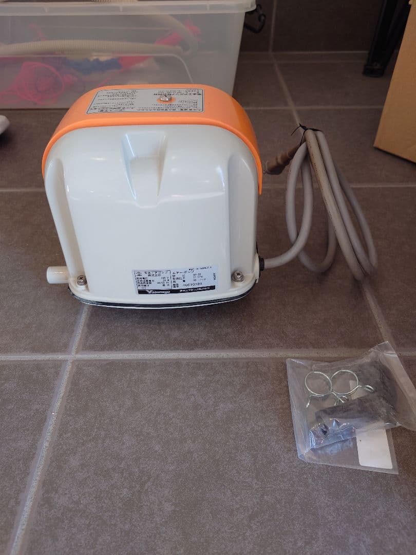 Yasunaga AP-30 エアーポンプ 楽天市場】安永 エアーポンプ AP-30P（6方分岐装置付き） 安永