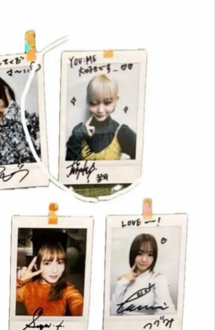 最初期 ME:I ミーアイ 飯田栞月 SHIZUKU サイン入りチェキ - メルカリ