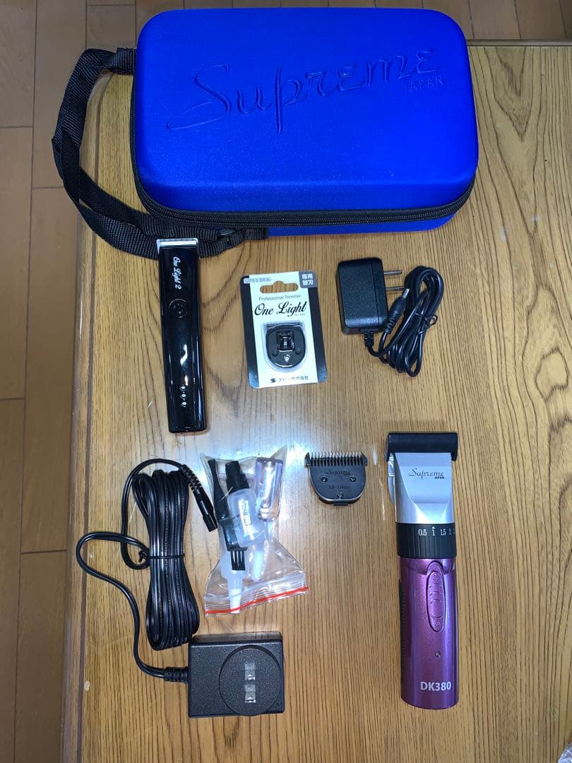 開封済み未使用】犬用トリミングセット シザー・バリカン・ドライヤー