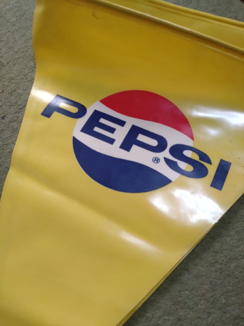 昭和レトロまとめて超合金の箱コカ・コーラの旗ペプシコーラ非売品ポップ店頭用　当時